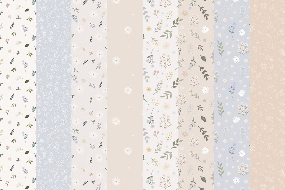 4 in 1 Pattern Bundle - 64 Patterns, a Pattern Graphic by Emilie Cliche (Photo 23 of 34)