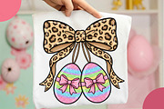 Preppy Easter Egg Png, Leopard Bow, an Illustration by OK Design (Thumbnail 2 of 6)