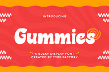 Gummies - Bulky Display Font