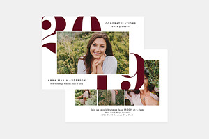 Graduation Card Templates G079