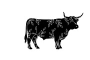 Rustic Highland cow wall art design, an Illustration by Amazin_art (Thumbnail 27 of 40)
