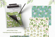 Summer Flowers - Watercolor Set, an Illustration by OlgaSerbun (Thumbnail 4 of 8)