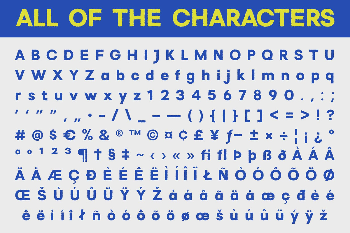 Radeil Rough, a Sans Serif Font by Craft Supply Co. (Photo 8 of 8)