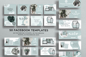 Online Course Canva Template Bundle