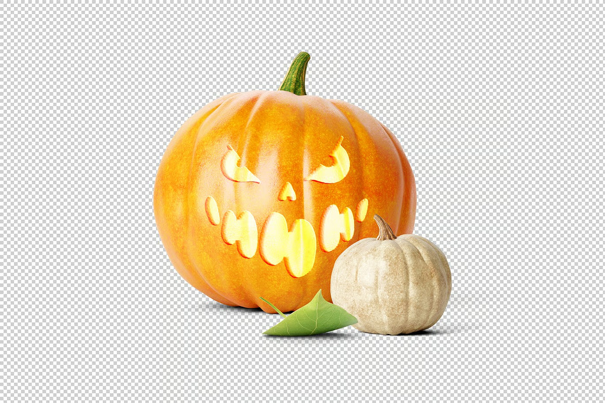 Halloween Pumpkin Mockup, a Product Mockup by zpackcreative (Photo 5 of 5)