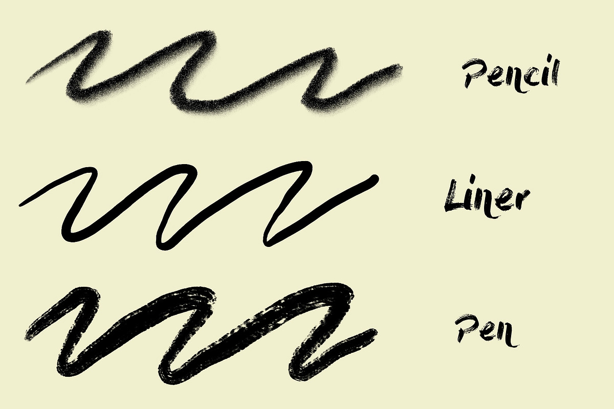 Illustration Procreate Brushes, a Brush Add-On by KJP Designs (Photo 5 of 15)