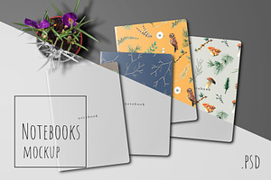 Notebooks mockup
