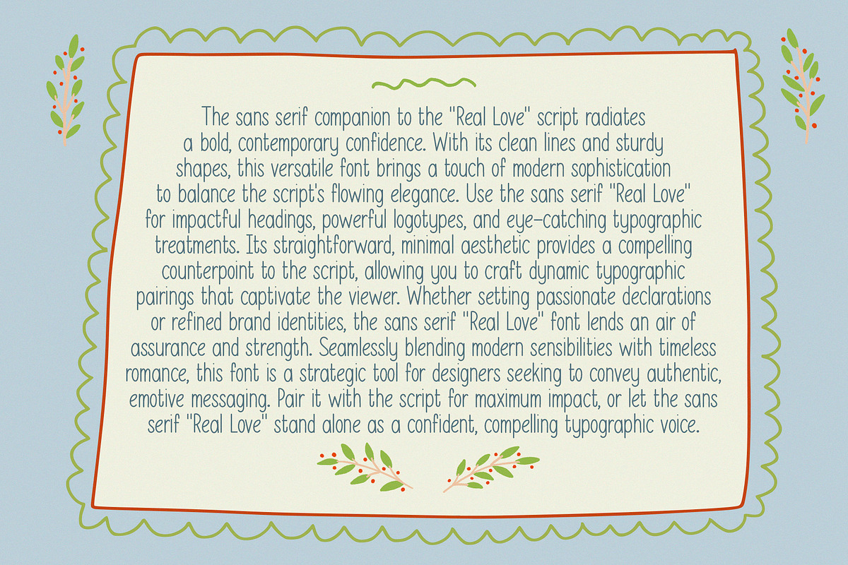 Real Love Wedding Font Duo, a Handwritten Font by AnMark (Photo 12 of 13)