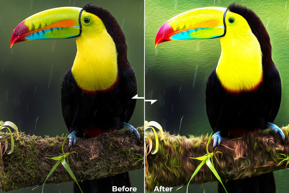 Oil Paint - Preset - Actions, an Action Add-On by Modaldesain (Photo 4 of 4)