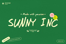 Sunny Inc - Handwritten Font