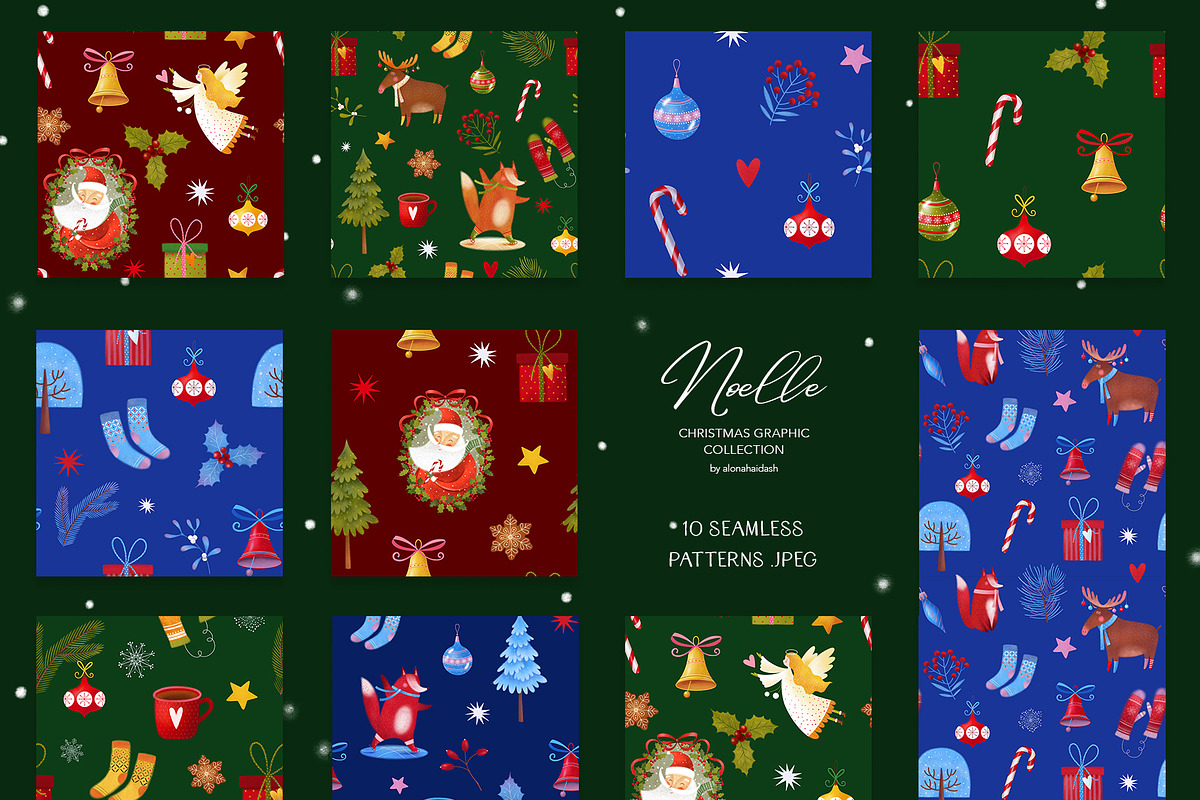 Noelle Christmas Graphic Collection, an Object Graphic by alonahaidash (Photo 12 of 16)