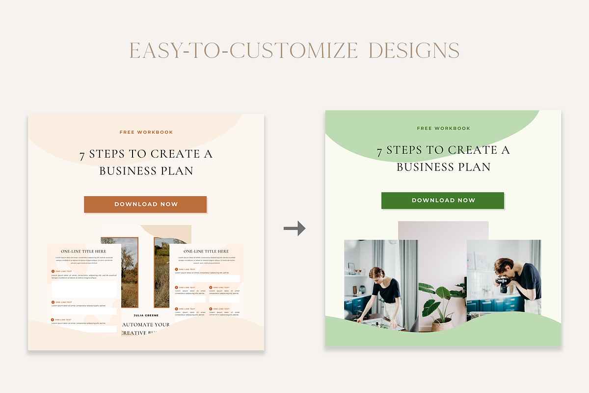 Instagram Marketing Pack | CANVA, a Social Media Template by Ralony (Photo 9 of 19)