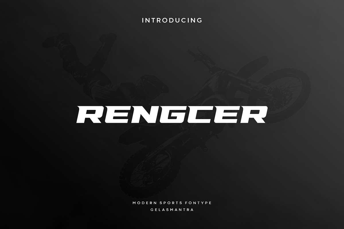 Rengcer, a Font by garismantra (Photo 1 of 4)