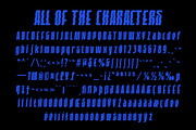 CS Despina Rippled, a Sans Serif Font by Craft Supply Co. (Thumbnail 8 of 8)