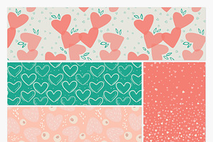 XOXO Seamless Patterns