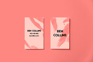 Collins Business Card Template