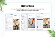 Morvarid - Blog & Shop WP Theme, a WordPress Template by azuratheme (Thumbnail 2 of 6)