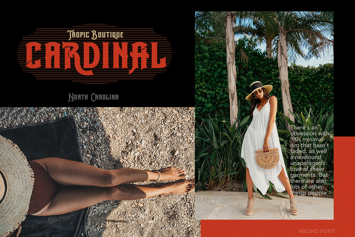 Mesho Victorian Typeface, a Serif Font by TypeClassHeroes (Photo 4 of 15)