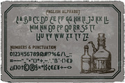 Moonshine Vintage Label Font, a Serif Font by JumboDesign (Thumbnail 3 of 5)