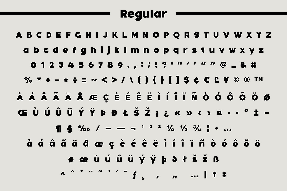 Fox Pompi : 8 Font Style, a Sans Serif Font by Fox7 By Rattana (Photo 11 of 19)