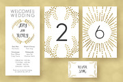 Gold Wedding Invitation Suite, an Invitation Template by Knotted Design (Thumbnail 4 of 5)
