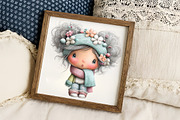 Cute Mrs Claus Clipart, an Illustration by RobertsArt (Thumbnail 7 of 7)