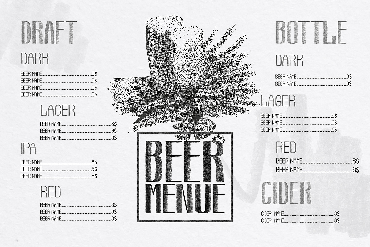 Flat Pencil - SVG font family, a Handwritten Font by Ekaterina Glazkova (Photo 7 of 7)