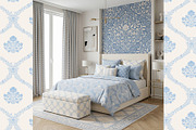 Luxury Floral Damask Patterns, a Pattern Graphic by Sonulkaster (Thumbnail 6 of 13)
