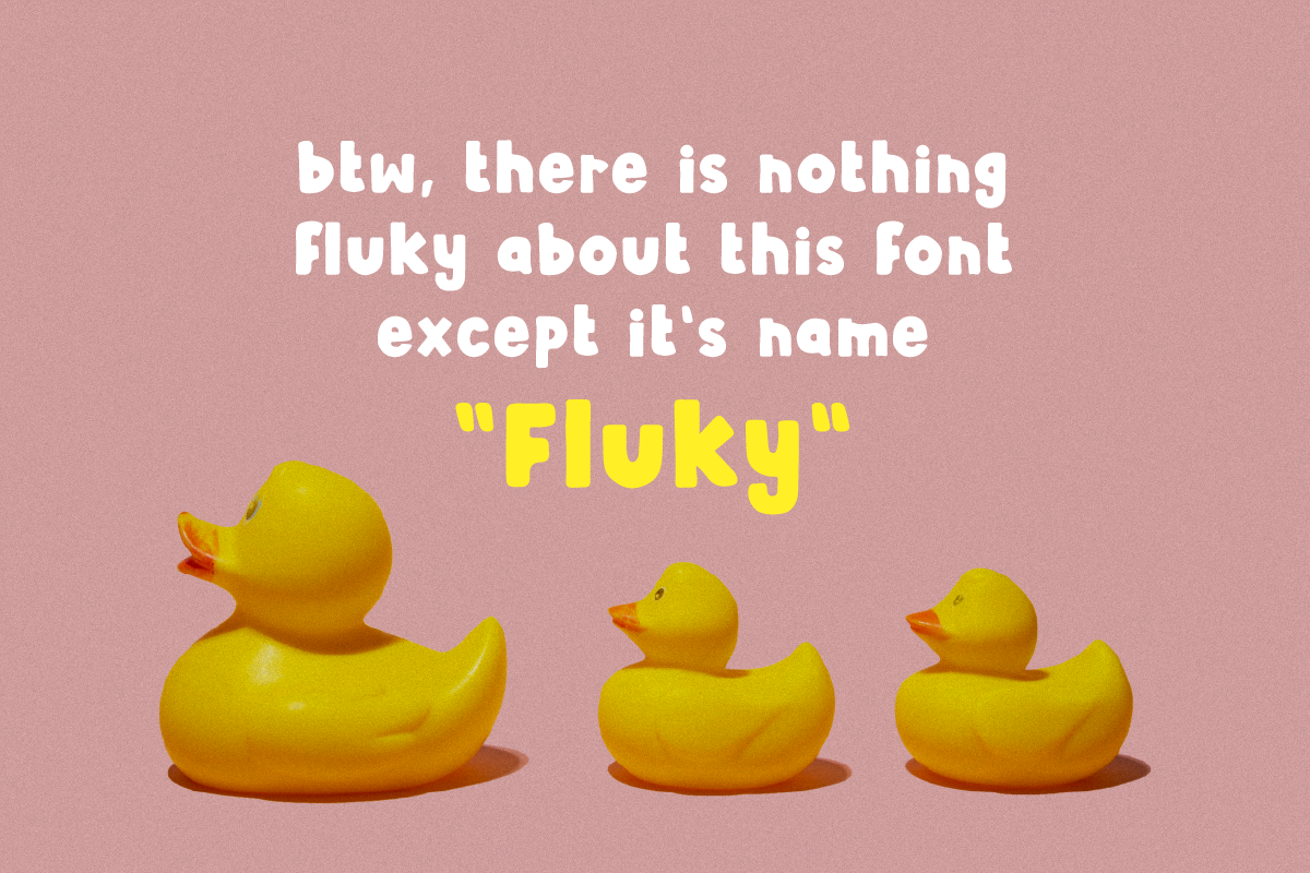 CC-Fluky by Club Creative, a Sans Serif Font by ClubCreativeLtd (Photo 4 of 4)