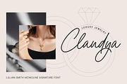 Lillian Smith | Signature Font, a Script Font by Lemonthe (Thumbnail 6 of 7)
