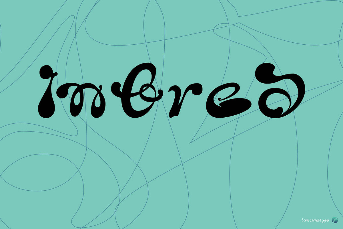 Inbred, a Script Font by Fontanatype (Photo 1 of 6)