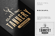 Hot Foil Stamping Logo Mockup, a Product Mockup by GfxFoundry (Thumbnail 4 of 4)