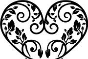 Decorative Heart Silhouette Bundle, an Illustration by Designs_River (Thumbnail 42 of 45)