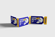 Realistic Coupon Mockup For Branding, an Advertising Mockup by bimockup (Thumbnail 5 of 6)
