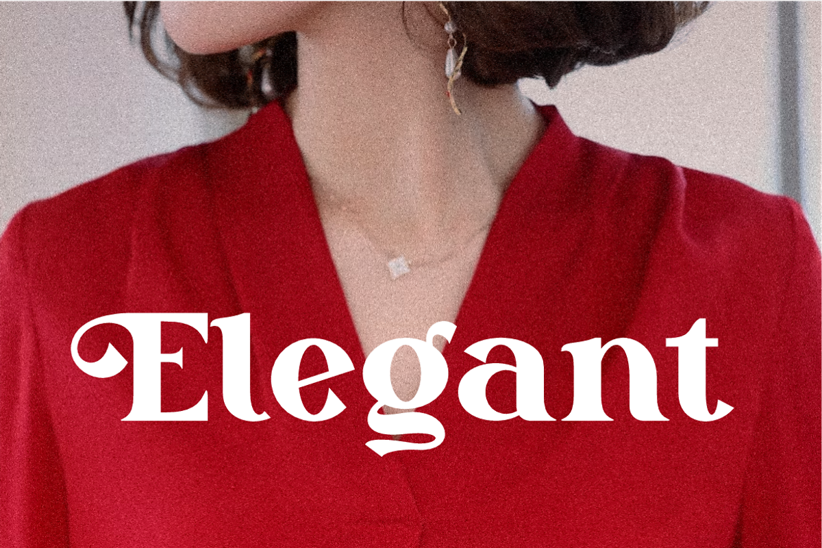 Rytnak - Luxury Retro Font, a Serif Font by QR Design Studio (Photo 5 of 15)