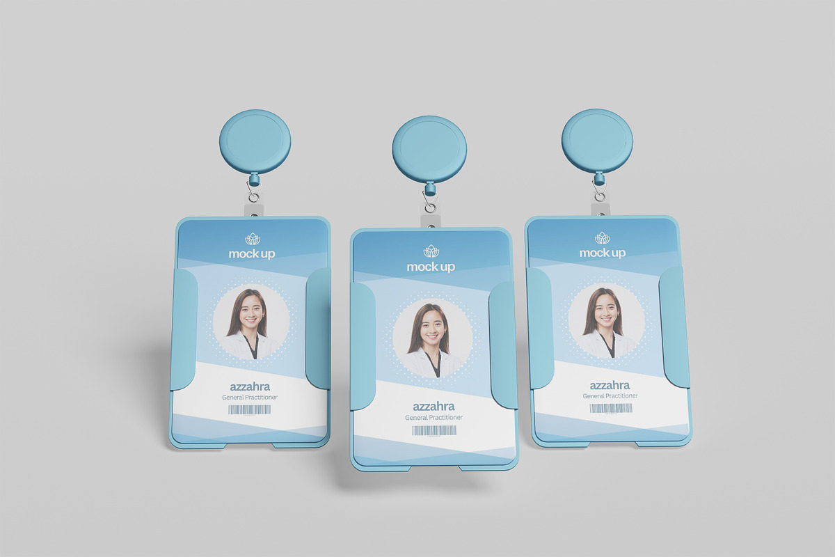 id card mockup, a Business Card Template by kebunmockup (Photo 5 of 5)