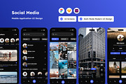Snapshare - Social Media Mobile App, an App Template by productype1 (Thumbnail 1 of 5)