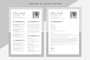 OLIVIA Resume & Cover Letter, a Resume Template by Typography Prime (Thumbnail 1 of 4)