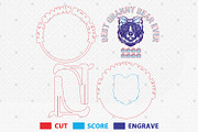 Personalized Patriotic Mama Bear Svg, a Pattern Graphic by Lasercutiny (Thumbnail 2 of 2)