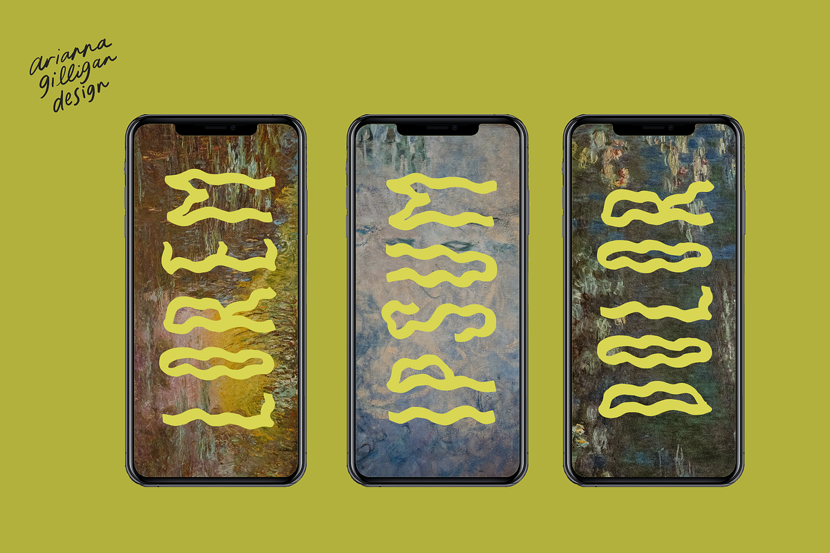 Squiggle Font, a Sans Serif Font by Drawn By Arianna (Photo 3 of 5)