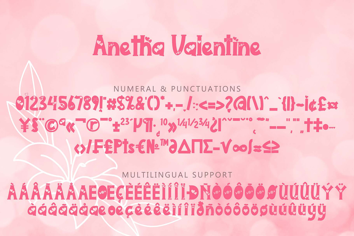 Anetha Valentine, a Handwritten Font by Yoga Letter (Photo 6 of 6)