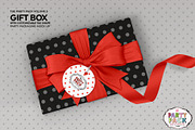 Gift Box Packaging Mockup, a Product Mockup by INCDesign (Thumbnail 6 of 7)