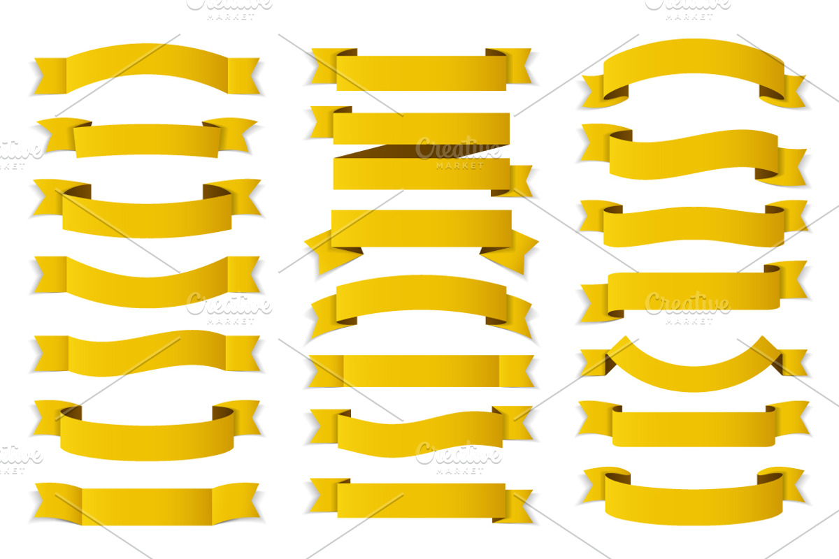 Ribbons, a Graphic by PixMarket