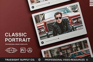 Classic Portrait - Video LUTs