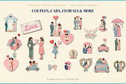 Vintage Pastel Couples Collage, an Object Graphic by Jakayla Digital Co (Thumbnail 5 of 13)