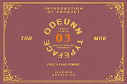 Odeunn - Sans Serif Typeface, a Sans Serif Font by Illousa (Thumbnail 1 of 8)