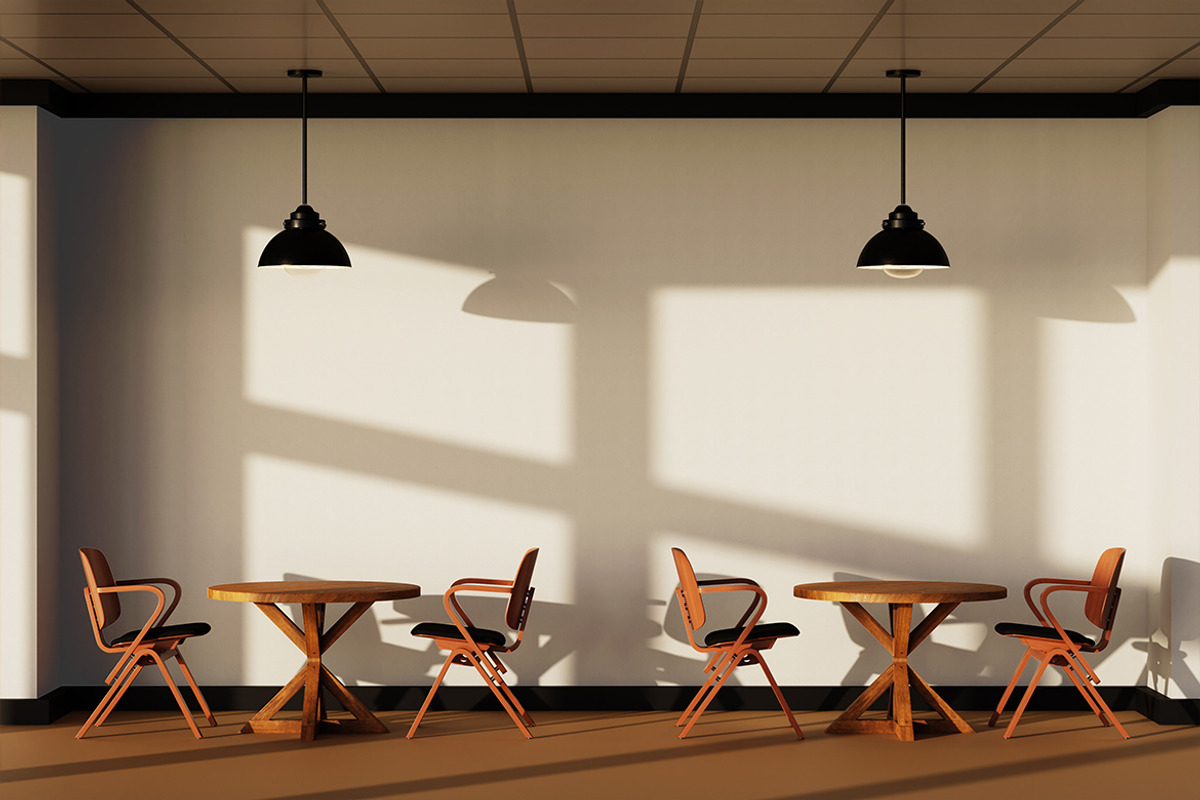 Restaurant Wall Mockup, an Advertising Mockup by sweetmaroon.studio (Photo 4 of 4)