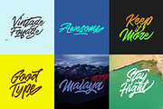 Skywalker Logotype 25% OFF (UPDATE), a Script Font by Dirtyline Studio (Thumbnail 8 of 16)