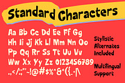 Brency Playful Display Font, a Sans Serif Font by Letterhend Studio (Thumbnail 4 of 9)
