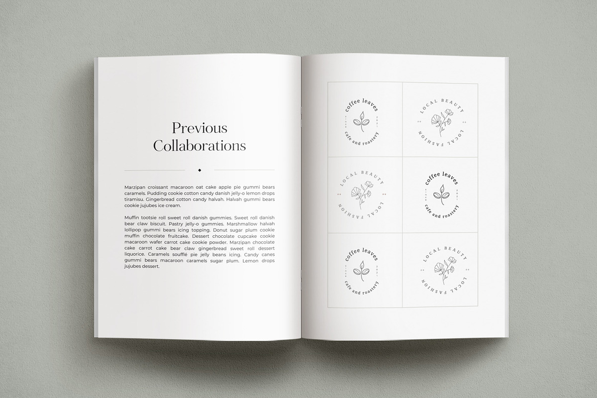 Megan CANVA Media Kit, a Magazine Template by Gillian Sarah (Photo 9 of 10)